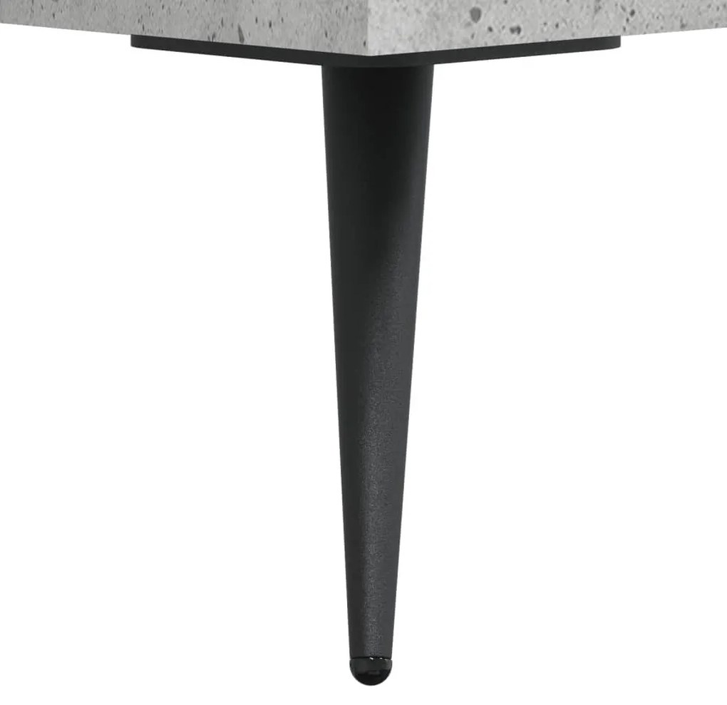 betonszürke szerelt fa magasszekrény 34,5x34x180 cm