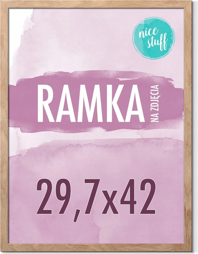 Keret A3 Képkeret A3 29,7x42 Képkeret barna Mdf barna