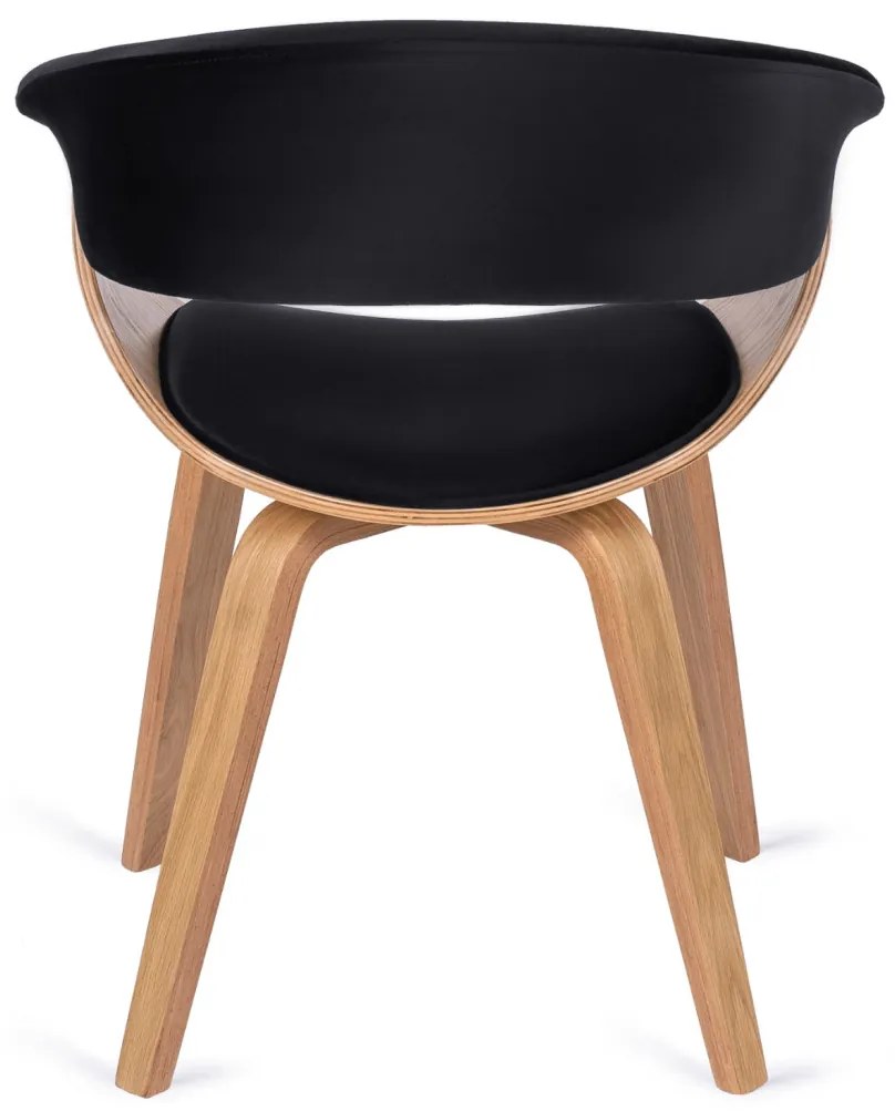 Elegáns Étkezőszék Aranytölgy/Fekete Színben. GARY