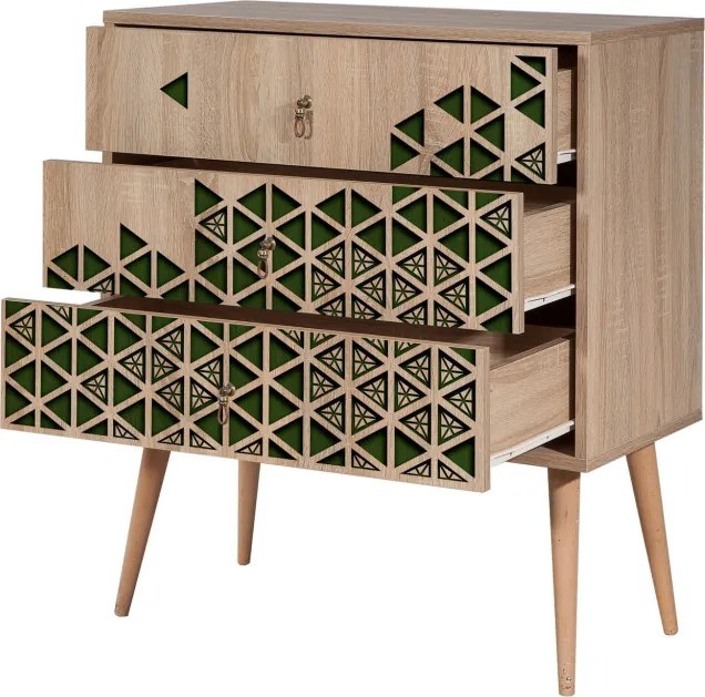 Trio komód, 80 cm – TR869VEL3429