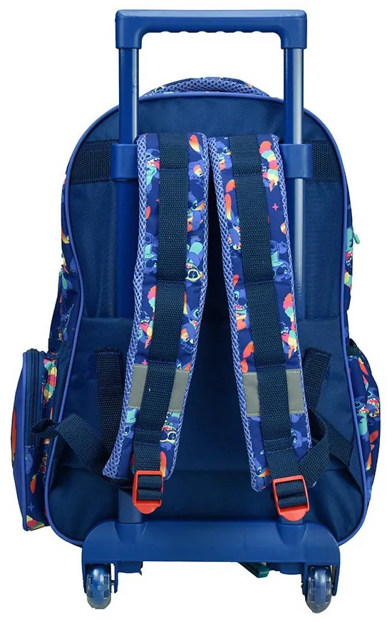 Disney Lilo és Stitch, A csillagkutya Chillin' gurulós iskolatáska, táska 46 cm