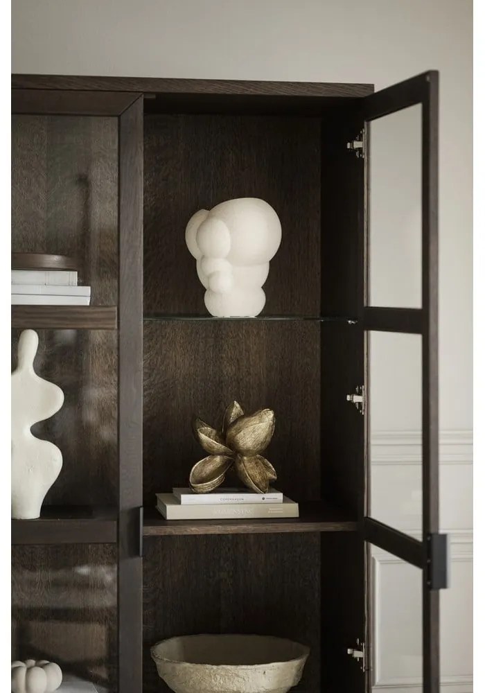 Barna tölgyfa tálalószekrény 95x195 cm Everett – Rowico