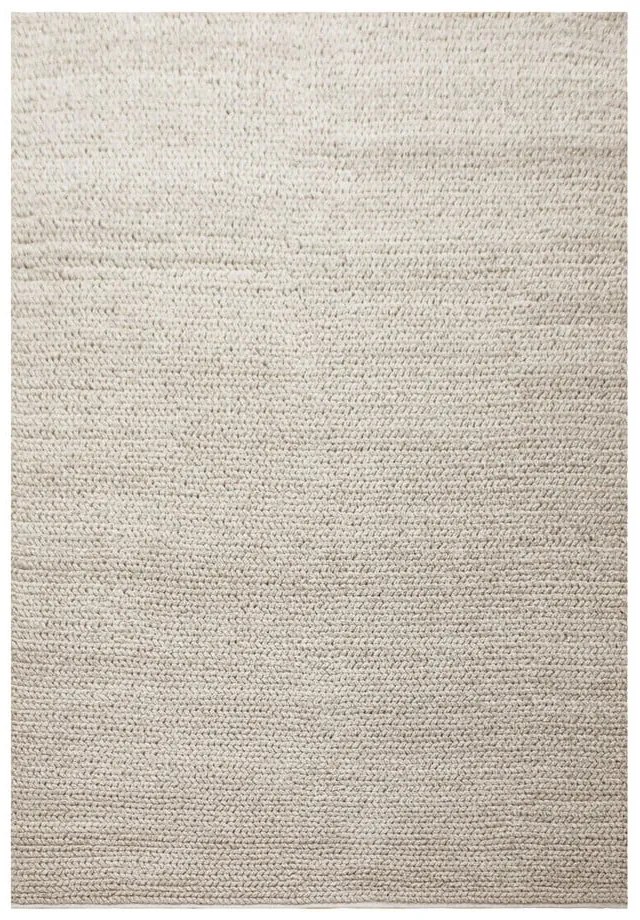 Krémszínű gyapjú szőnyeg 160x230 cm Mandi – House Nordic