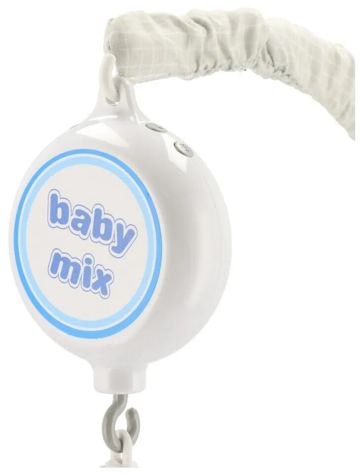 Baby Mix Elektronikus körhinta macikkal ésnyuszikkal, átmérő 35 cm