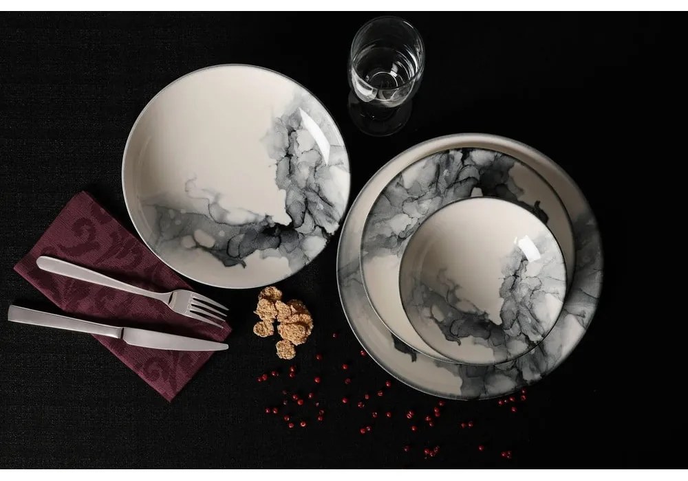 Porcelán étkészlet 24 db-os – Hermia