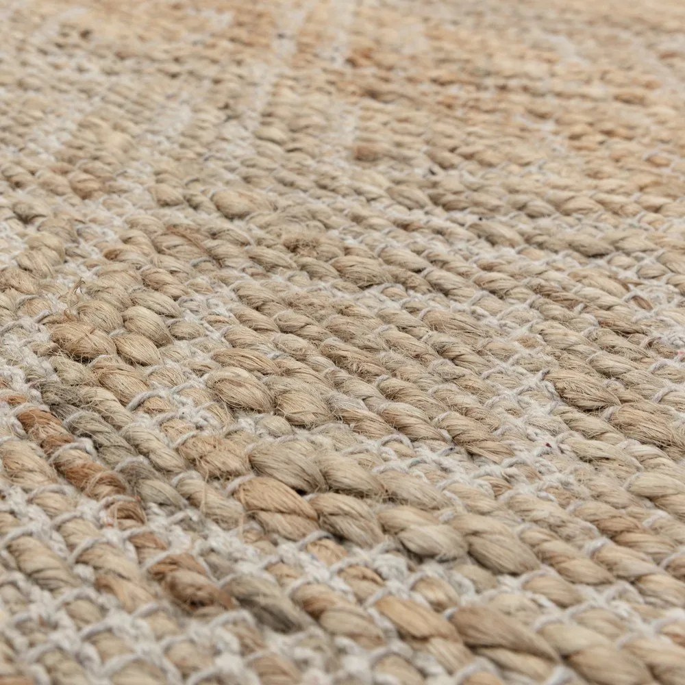 Natúr színű kézi szövésű jutakeverék szőnyeg 160x230 cm Asher Natural – Asiatic Carpets
