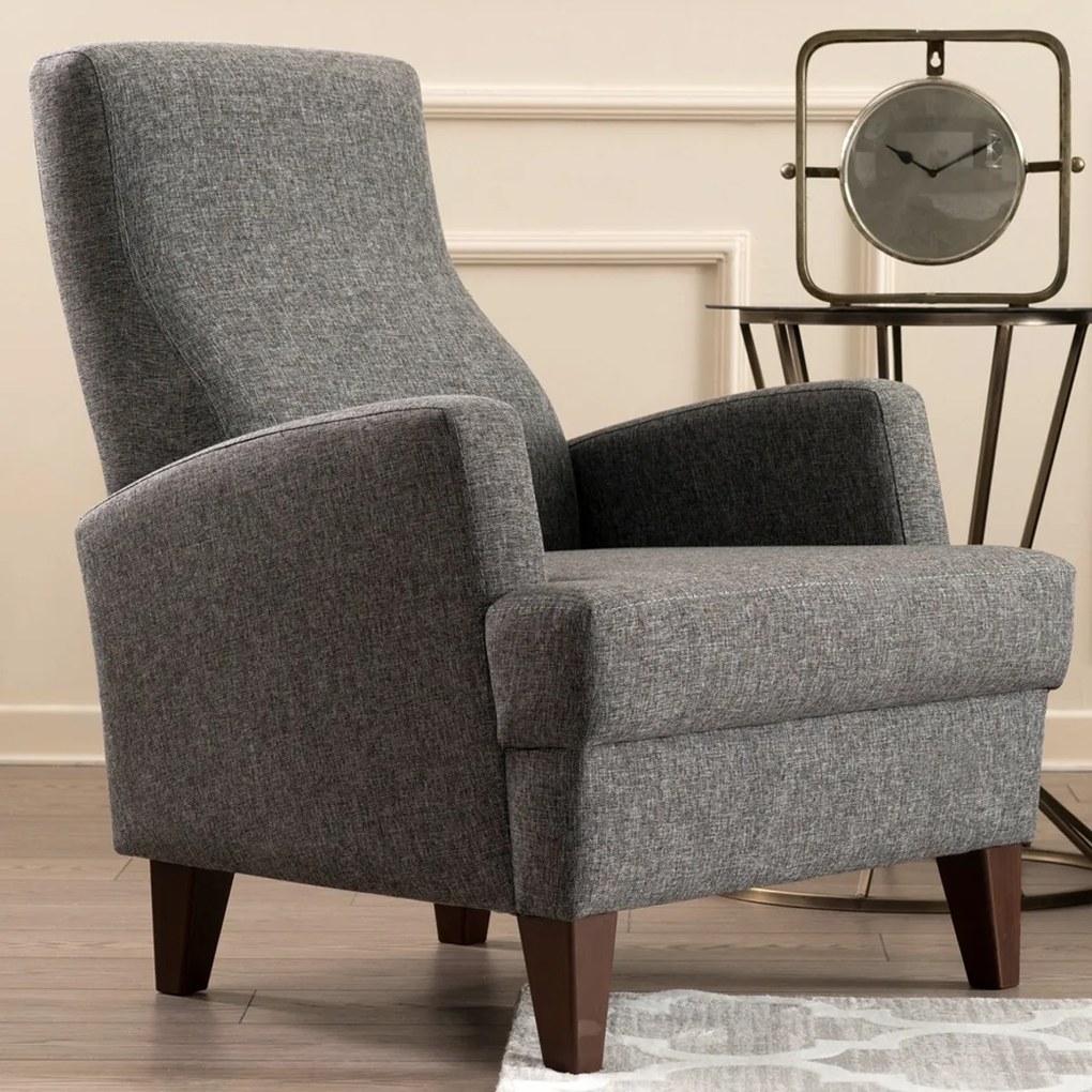 Kana Bergere Dark Grey fotel
