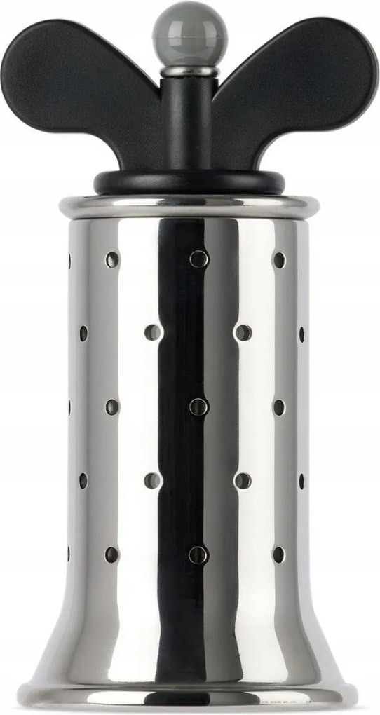 Alessi 9098 Acél borsdaráló Fekete