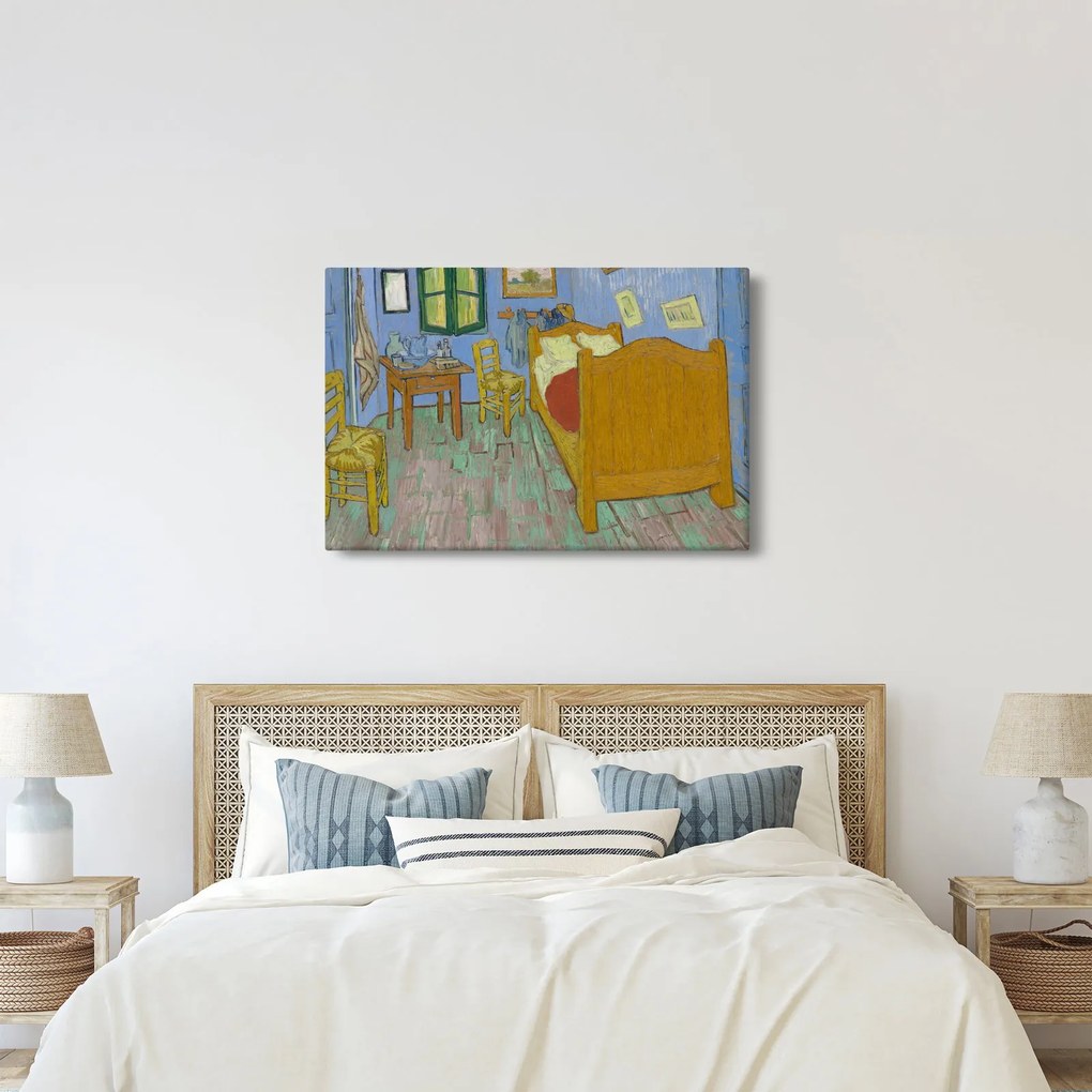 Kép - Vincent van Gogh, The Bedroom, reprodukciók (90x60 cm)