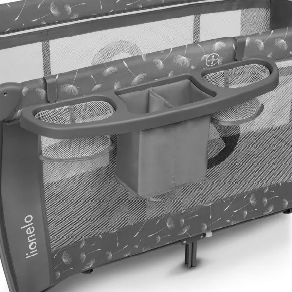 Lionelo - SVEN PLUS szürke utazóágy