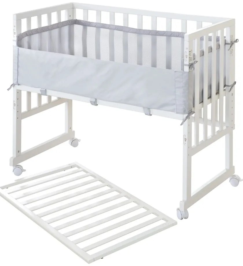 Fehér babaágy 90x45 cm – Roba