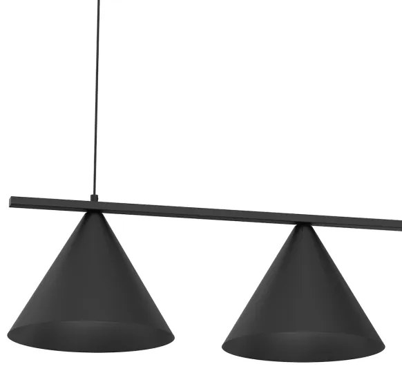 CAPITAL kábelcsillár 3xGX53/15W/230V fekete