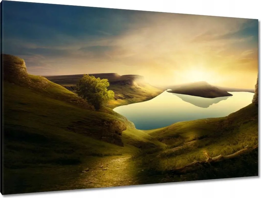 Festmények 120x80 Tájkép Látvány