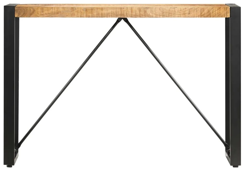 tömör mangófa tálalóasztal 110 x 35 x 76 cm