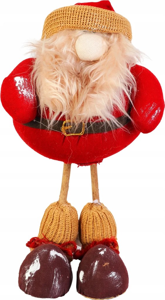 Mikulás álló piros színben 33cm