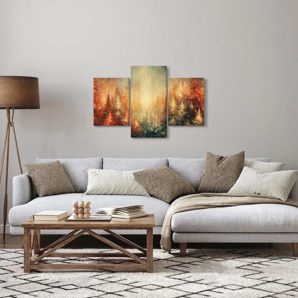 Kép - Erdők festése (90x60 cm)