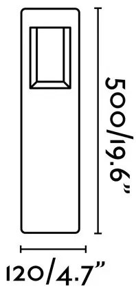 FARO 71199 - LED Kültéri lámpa NAYA LED/8W/230V IP54