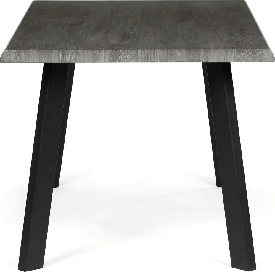 Étkezőasztal 160 × 90 cm MDF szürke tölgy GREY