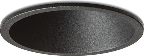 RENDL OWEN DIMM süllyesztett lámpa fekete 230V LED 7W 45° IP54 3000K - 1800K