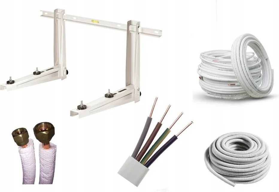 Klíma szerelő készlet 3,5kw légkondicionáló beszereléséhez 3mb 2,5kw