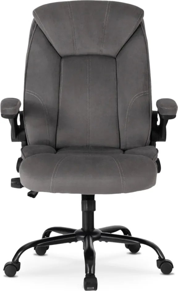 Forgószék szürke velúr. COMFORT