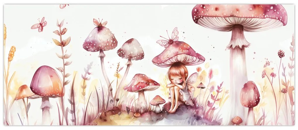 Kép - Rózsaszín tündér (120x50 cm)