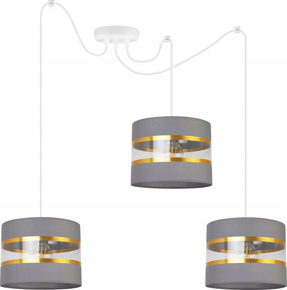 Mennyezeti Függőlámpa Pók Hármas Csillár Glamour Lámpabúra A Nappaliba