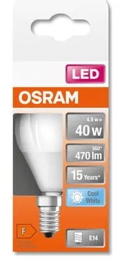 Semleges színű LED izzó E14, 5 W – Candellux Lighting