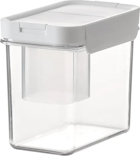 Műanyag szárazélelmiszer tároló doboz adagolóval