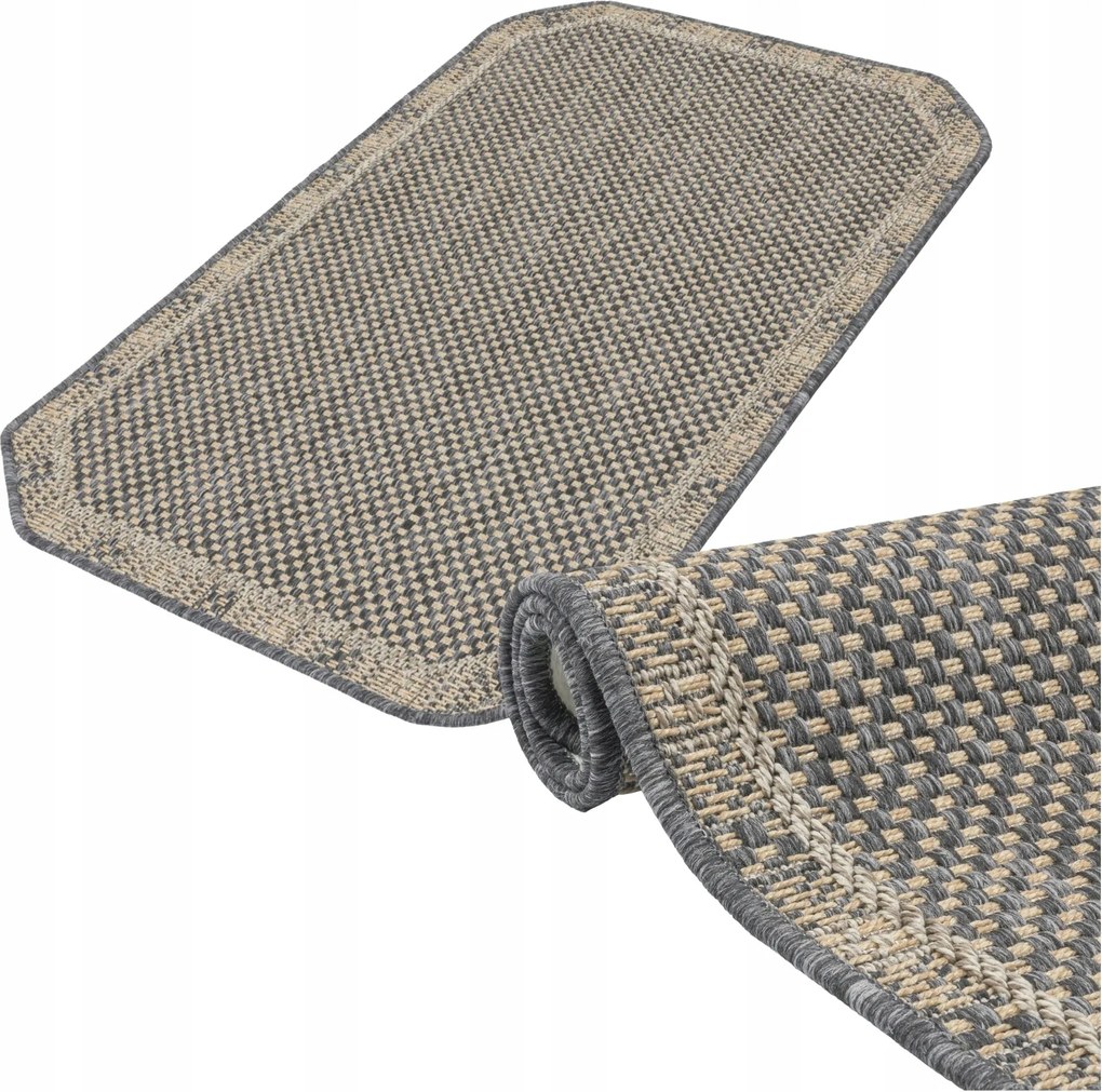 Futószőnyeg a konyha előszobájába Csúszásgátló Zsinóros 68x114cm Mosható