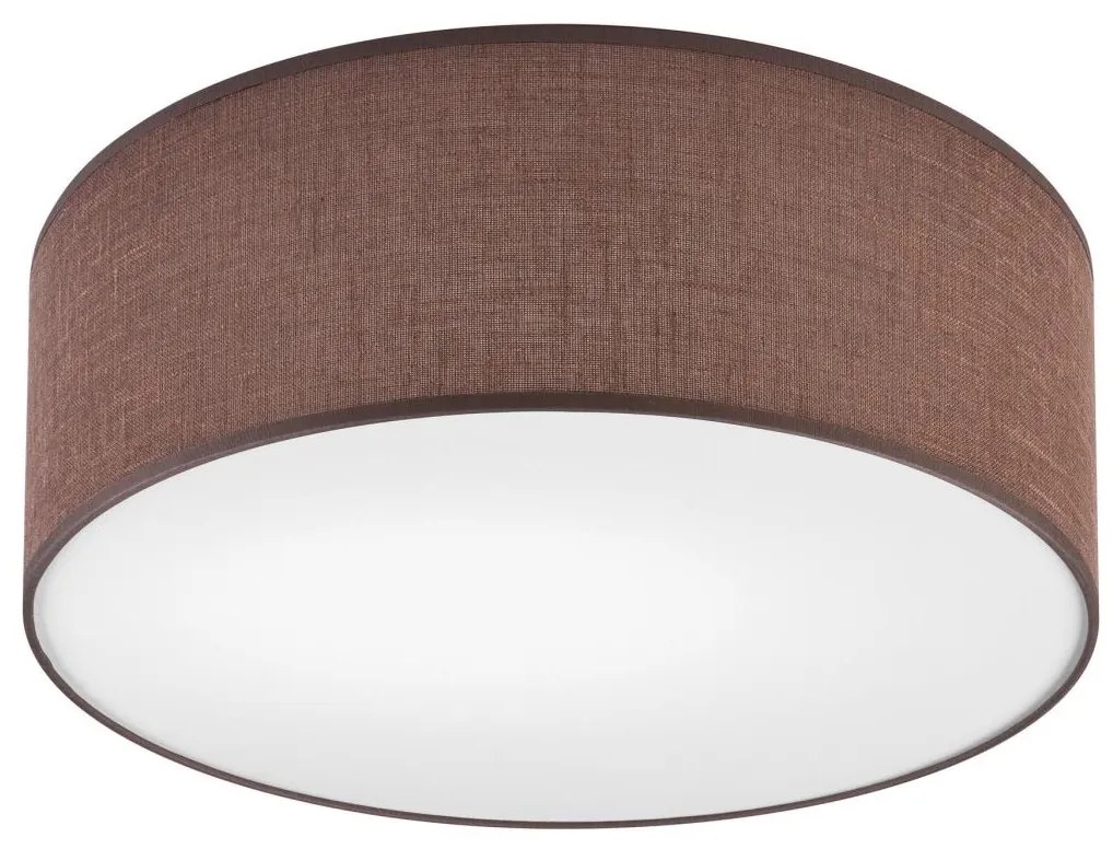 Mennyezeti lámpa SIRJA DOUBLE 2xE27/15W/230V átm. 35 cm barna