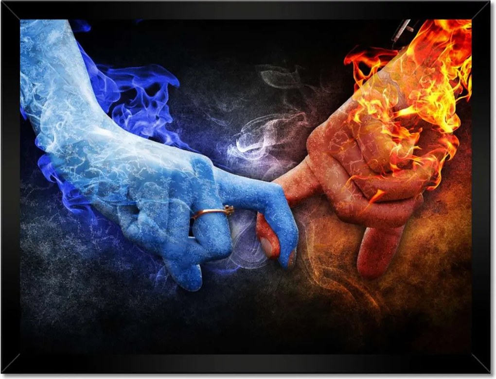 Poszterek keretben 40x30 Nehéz szerelem