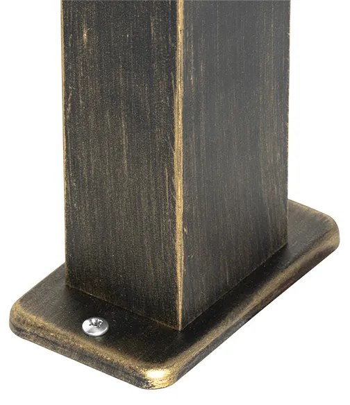 Ipari kültéri állólámpa antik arany 35 cm IP44 - Baleno