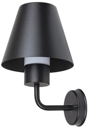 RÁBALUX 8844 FAVARA Modern Kültéri Fali Lámpa Fekete E27 IP44