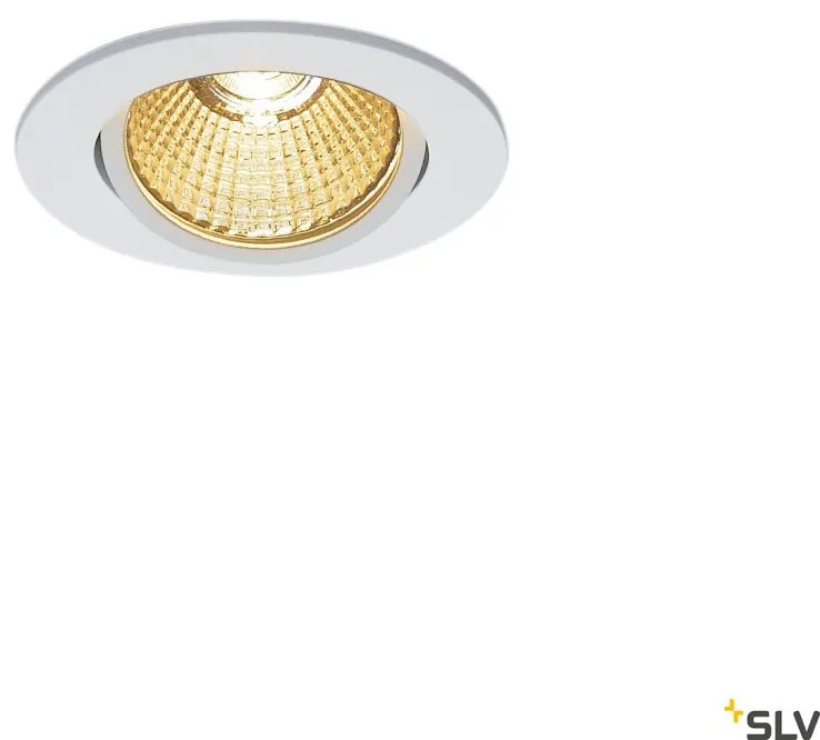 SLV NEW TRIA 68 I CS 1003066 Beépíthető spotlámpa 1x11W/LED 2700K 800LM IP20