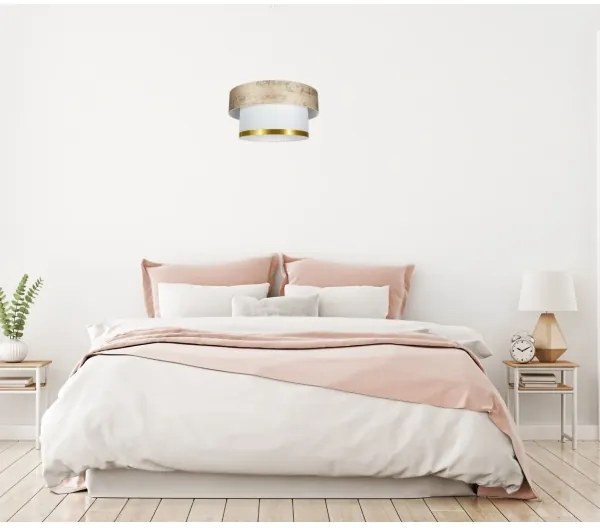 Csillár zsinóron RESSA 1xE27/60W/230V arany