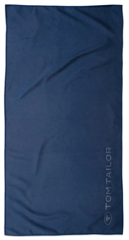 Tom Tailor Fitness Dark Navy törölköző, 70 x 140 cm