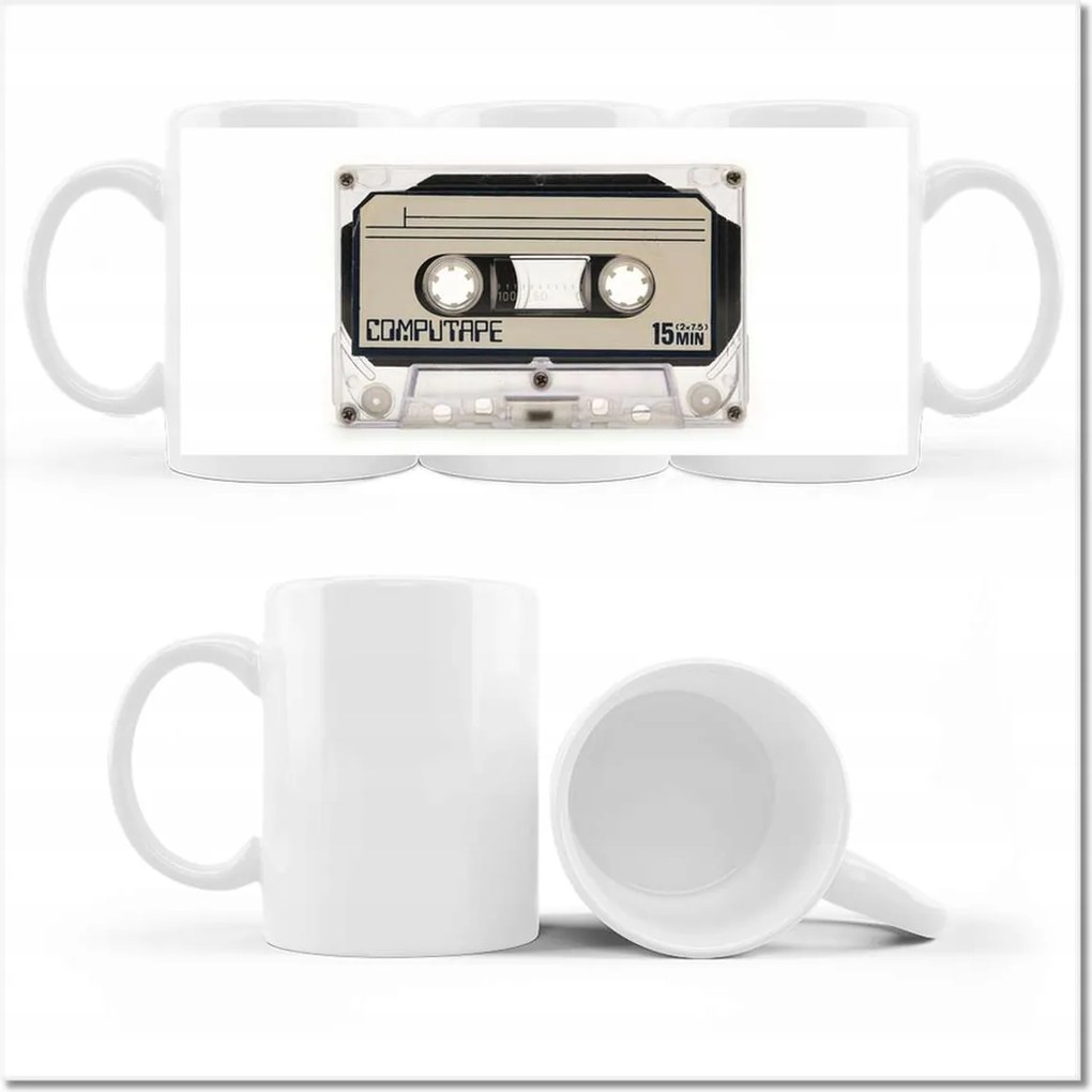 Fotó bögre Music Cassette kazetta