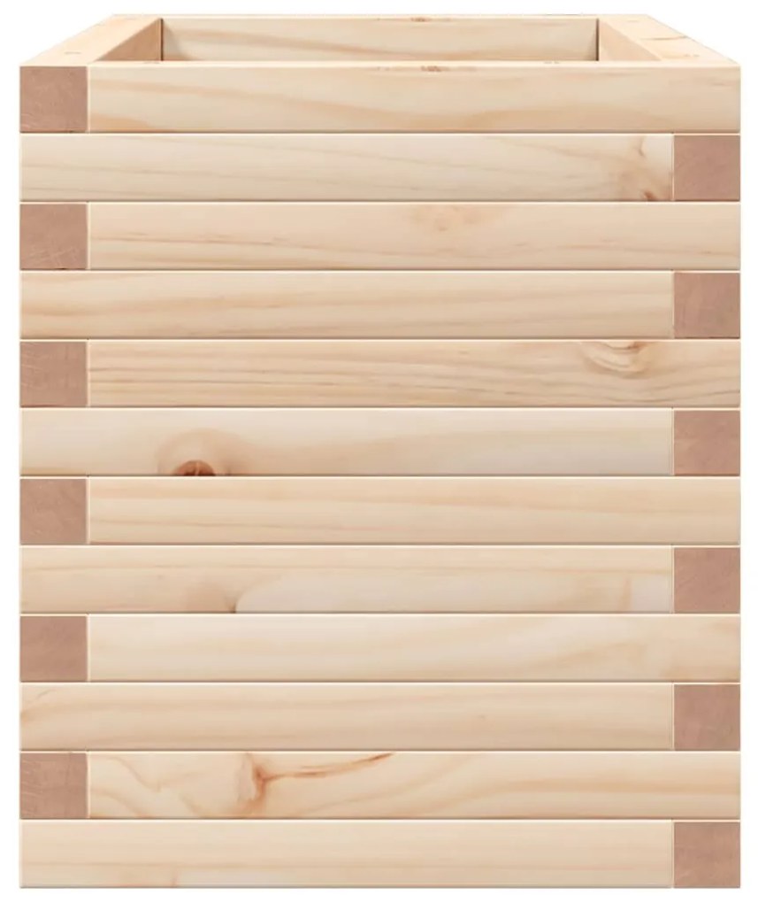tömör fenyő kerti virágláda 70 x 40 x 45,5 cm