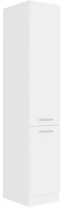 EKO WHITE magas konyhaszekrény 40 DK-210 2F, 40x210x57, fehér