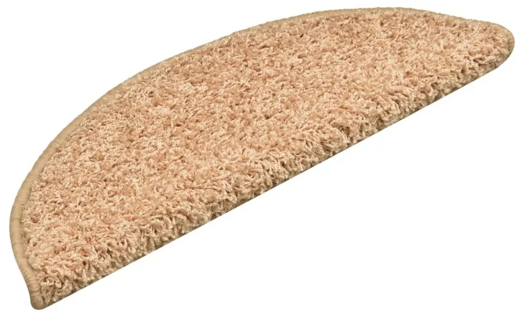 15 db aranyszínű lépcsőszőnyeg 56 x 17 x 3 cm