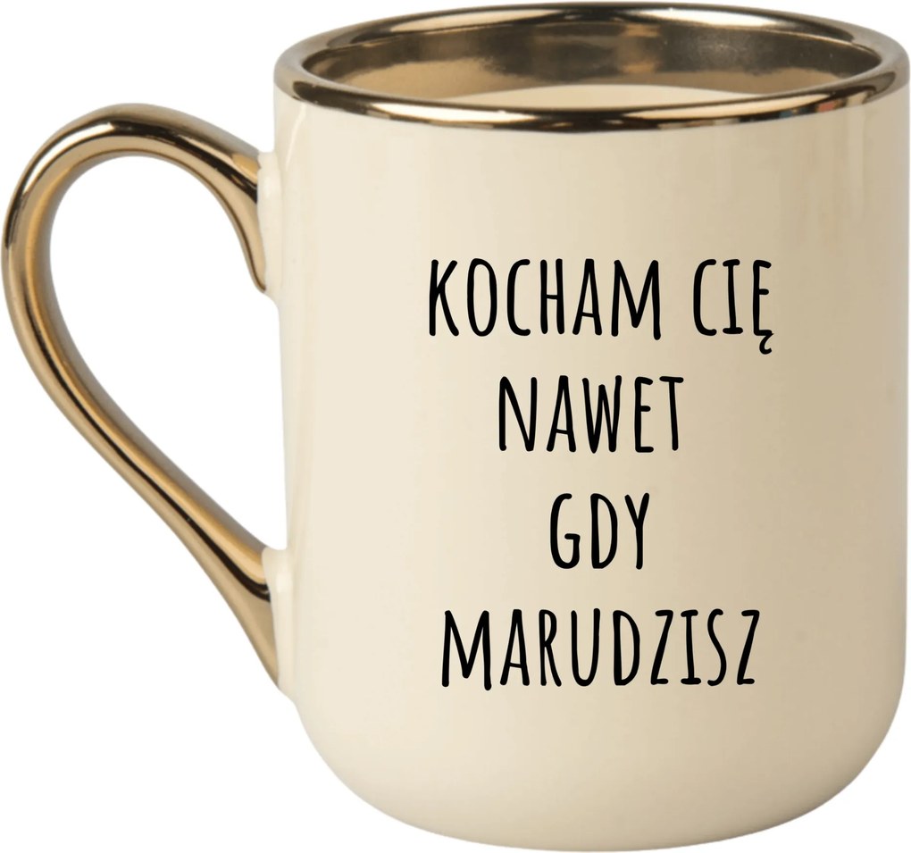 Bögre Elegáns Bézs Arany Rant Vicces Ajándék Szeretlek