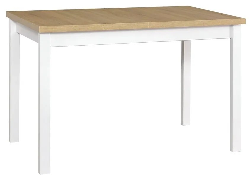 Széthúzható asztal Luca 80 x 120+150 I (gandson tölgy L) (fekete). 1059202