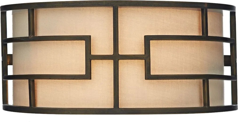 Dar Lighting TUMOLA TUM0763 Fali lámpa 2x40W/E27 IP20