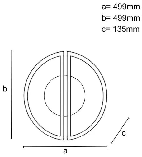 LED Dimmelhető mennyezeti lámpa LED/75W/230V 3000-6500K + távirányítás
