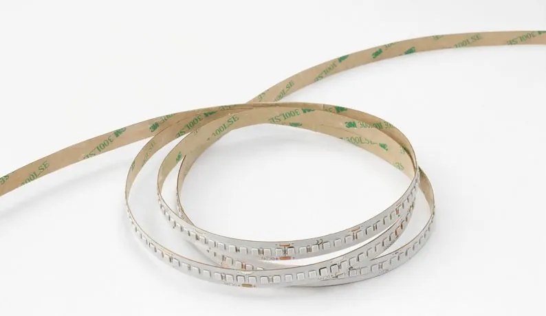 Led szalag 12W 24V 10mm 128led/m hideg fehér 6000K Osram diódák 5m