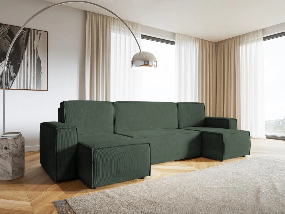 Sarokkanapé Copenhagen L  (erdei zöld). 1098893