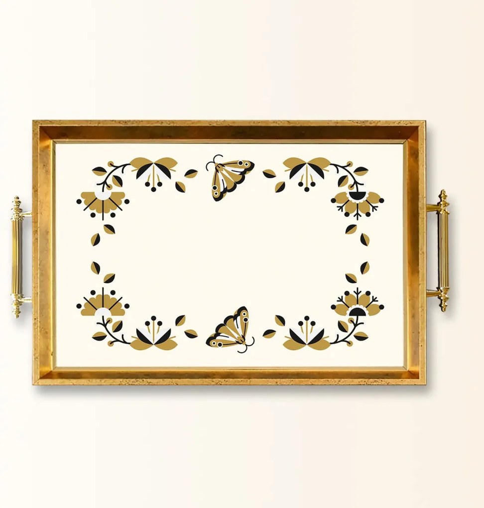 Üveg tálca, 38×24 cm – TPEA9930