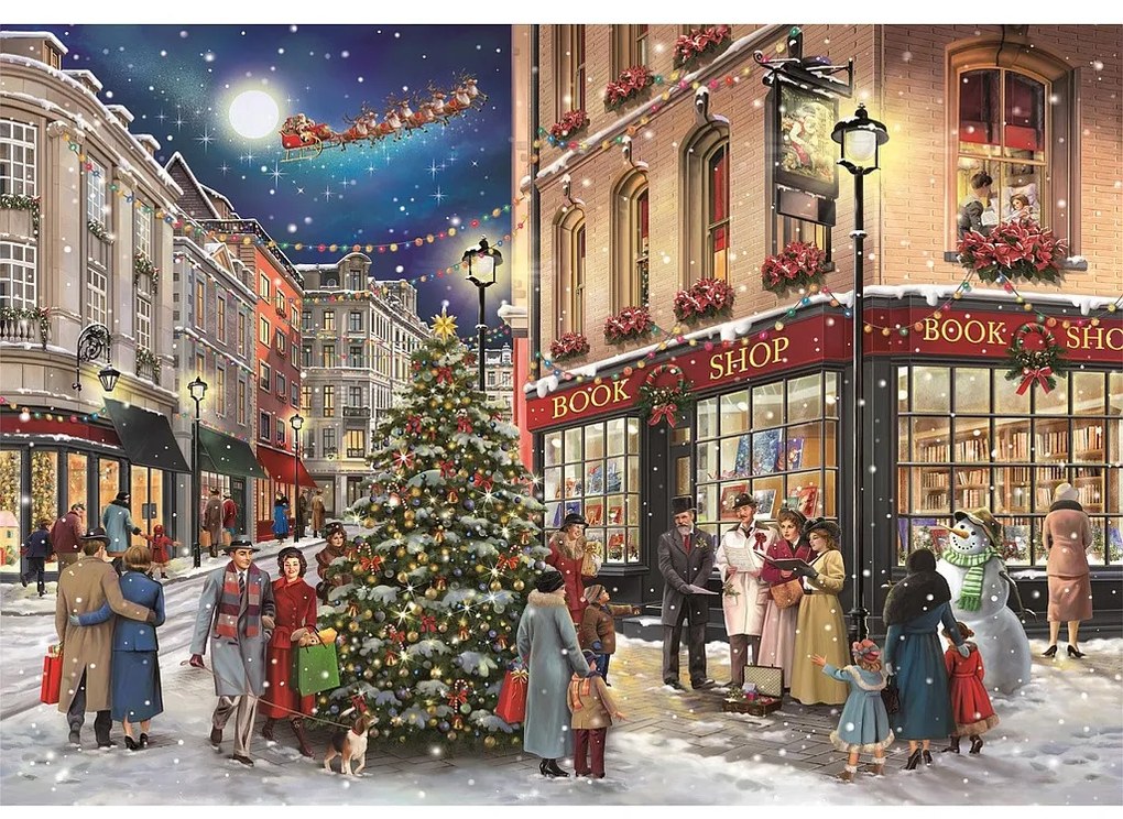 Karácsonyi Stroll 1000 db-os puzzle Clementoni