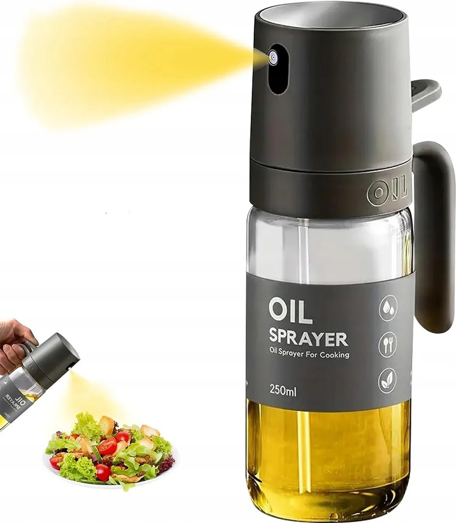 Olajszóró Üveg Adagoló Spray Porlasztó Kényelmes 250ML